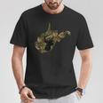 West Virginia Deer Hunter Camo Camouflage T-Shirt Unique Gifts