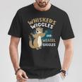 Whiskers Wiggles And Weasel Giggles For Weasel Lovers T-Shirt Unique Gifts