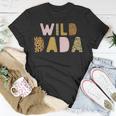 Wild One Dada Two Wild Birthday Outfit Zoo Birthday Animal T-Shirt Funny Gifts