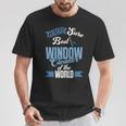 Window Cleaner For Washer Dad Men Husband T-Shirt Unique Gifts