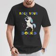 World Down Syndrome Day Rock Your Socks Unicorn T-Shirt Personalized Gifts