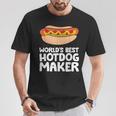 World's Best Hotdog Maker Hot Dog T-Shirt Unique Gifts