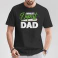 World's Dopest Dad Cannabis Marijuana Weed Fathers Day T-Shirt Unique Gifts