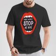 They Won't Stop At Roe Pro Choice We Won't Go Back Women T-Shirt Unique Gifts