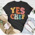 Yes Chef Saying Slang Restaurant Chef Cook Cooking T-Shirt Funny Gifts