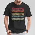 Youngblood Surname Retro Vintage Birthday Reunion T-Shirt Funny Gifts