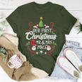 1St First Christmas As Mr And Mrs 2023 Couples Pajamas T-Shirt Unique Gifts