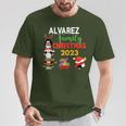 Alvarez Family Name Alvarez Family Christmas T-Shirt Funny Gifts