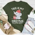 This Is My Christmas Pajama Baby Elephant Hat Xmas T-Shirt Unique Gifts