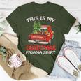 This Is My Christmas Pajama Rottweiler Truck Red T-Shirt Funny Gifts