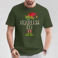 Easy The Fearless Elf Costume Family Group Christmas T-Shirt Unique Gifts