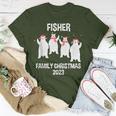 Fisher Family Name Fisher Family Christmas T-Shirt Funny Gifts