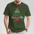 Elf -Spread Christmas Cheer Farting Loud To Hear T-Shirt Unique Gifts