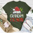 Grandpa Claus Christmas Santa Matching Family Xmas Pajamas T-Shirt Funny Gifts