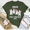 Green Family Name Green Family Christmas T-Shirt Funny Gifts