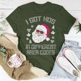 I Got Hos In Different Area Codes Christmas Santa Snow T-Shirt Unique Gifts