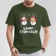 Look Stem Cells Xmas Holiday Winter Season Lover T-Shirt Unique Gifts