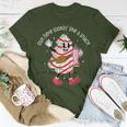 Out Here Looking Like A Snack Cute Boo Jee Xmas Trees Cakes T-Shirt Unique Gifts