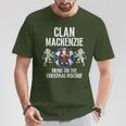 Mackenzie Clan Christmas Scottish Family Name Party T-Shirt Funny Gifts