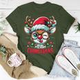 Matching Family Christmas 2023 Rudolph Reindeer T-Shirt Unique Gifts