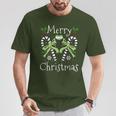 Merry Christmas Aromantic Pride T-Shirt Unique Gifts