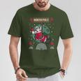North Pole Dancer Pole Dancing Santa Claus Ugly Christmas T-Shirt Unique Gifts