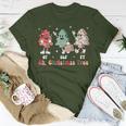 Oh Christmas Tree Slp Ot Pt Therapy Team Tree Cakes Xmas T-Shirt Funny Gifts