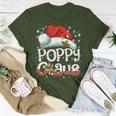 Poppy Claus Xmas Santa Matching Family Christmas Pajamas T-Shirt Funny Gifts