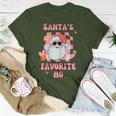 Santas Favorite Ho Inappropriate Christmas Outfit T-Shirt Unique Gifts