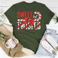 Sweet Twisted Christmas Candy Cane T-Shirt Unique Gifts