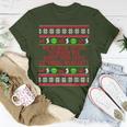 Ugly Christmas Sweater Car's Extended Warranty Meme Graphic T-Shirt Unique Gifts