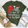 All I Want For Christmas Is You Couples Christmas T-Shirt Unique Gifts