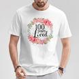 100Th Birthday 100 Years Old Loved Awesome Since 1921 T-Shirt Unique Gifts