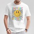 100Th Day Of School Vibes Cute Smile Face 100 Days Of School T-Shirt Funny Gifts