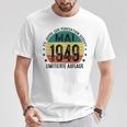 75 Geburtstag Mann 75 Jahre Deko Jahrgang Mai 1949 T-Shirt Lustige Geschenke