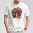 Afro Hair Natural Black History Pride Black Melanin T-Shirt Personalized Gifts