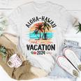 Aloha Hawaii 2024 Family Friends Group Vacation Matching T-Shirt Funny Gifts
