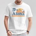 Aloha Hawaii Vintage Beach Summer Surfing 70S Retro Hawaiian T-Shirt Unique Gifts