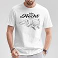 Angler Angeln Fischer Papa Opa Mann Geschenk Petri Heil T-Shirt Lustige Geschenke