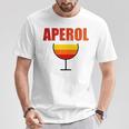 Aperol Spritz Love Summer Malle Vintage Drink T-Shirt Lustige Geschenke