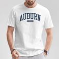 Auburn Alabama Al College University Style Navy T-Shirt Unique Gifts