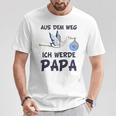 Aus Dem Weg Ich Werde Papa Schwangerschafts Ankündigung Kapuzenjacke T-Shirt Lustige Geschenke