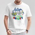 Autismo No Es Una Discapacidad Es Una Habilidad Diferente Camiseta unisex Regalos divertidos
