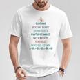 Beach Sights And Sounds Of Coastal Living T-Shirt Unique Gifts