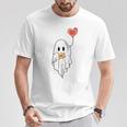 Be My Boo Ghost Happy Valentine's Day Couple Girl T-Shirt Unique Gifts