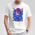 Brazilian Jiu-Jitsu Master Belt Octopus Bjj Sin Mangas Camiseta unisex Regalos divertidos