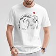 Caballos Chica Amor Jinete Amante De Los Caballos Camiseta unisex Regalos divertidos