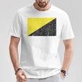 Camisa Anarcho Capitalista Anarcho Bandera Anarco-Capitalista Camiseta unisex Regalos divertidos