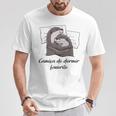 Camisa De Dormir Nutria Pijama Nutria Camiseta unisex Regalos divertidos