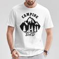 Camping Papa Natur Wildnis Wandern T-Shirt Lustige Geschenke